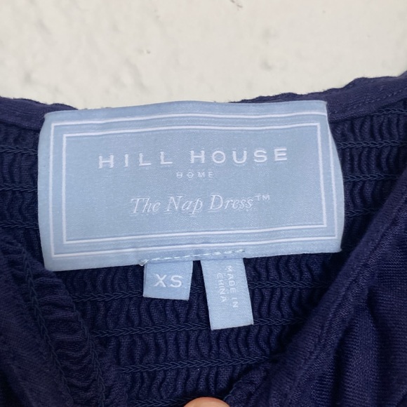 Navy Blue Linen Hill House Nap Dress - Picture 3 of 3